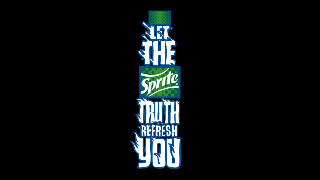 Sprite lettering